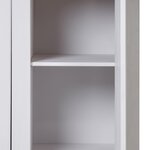 vidaXL Garde-robe 3 portes Blanc 118x50x171 5cm Pin Assortiment Panama