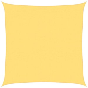 vidaXL Voile d'ombrage 160 g/m² Beige 7x7 m PEHD