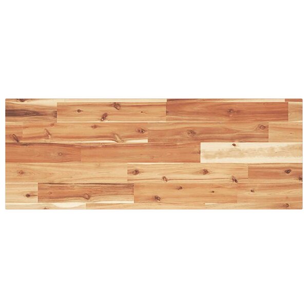 vidaXL Dessus de table rectangulaire 80x30x2 cm bois massif d'acacia