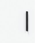 vidaXL Buffet haut Blanc 69 5x34x180 cm Bois d'ingénierie