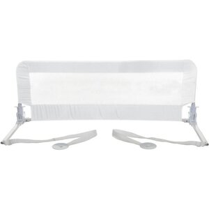 Barrière de lit large PHoeNIX - Pliable et portable - 110 x 45 5 cm - Blanche