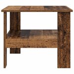 vidaXL Table basse Bois ancien 57 x 55 x 45 cm Bois d'ingénierie