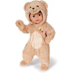 Zapf Creation 836088 - BABY born - Tenue d'ours pour poupée