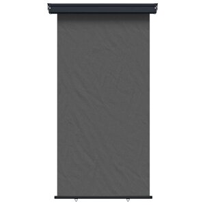 vidaXL Store latéral de balcon 117 x 250 cm 100  polyester fer acier