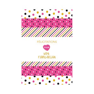 Carte De Voeux - Félicitations Pour Vos Fiançailles
