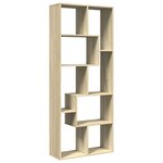 vidaXL Étagère séparatrice de pièce chêne sonoma 67x25x161 5 cm