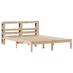 vidaXL Cadre de lit sans matelas 140x190 cm bois de pin massif
