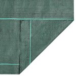 vidaXL Membrane anti-mauvaises herbes vert 4x25 m PP