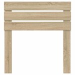 vidaXL Tête de lit Chêne Sonoma 75 cm Bois d'ingénierie