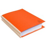 Paquet De 25 Chemises Dos Toilé Forever® 320g/m2 - 24x32cm - Orange - Exacompta