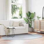 vidaXL Tapis HUARTE Gris 160 x 230 cm Polyester