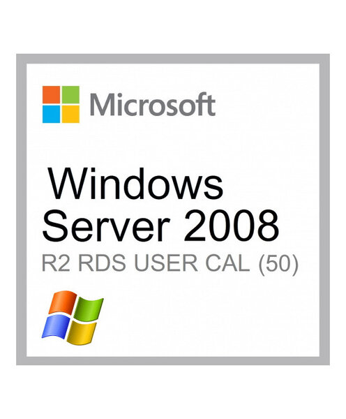 Microsoft Windows Server 2008 R2 Remote Desktop Services (RDS) 20 user connections - Clé licence à télécharger