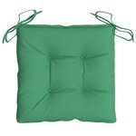 vidaXL Coussins de palette lot de 4 vert 50x50x7 cm tissu oxford