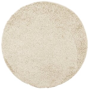 vidaXL Tapis shaggy PAMPLONA poils longs moderne doré Ø 160 cm