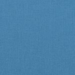 vidaXL Coussins de chaise à dossier haut lot de 6 bleu mélangé tissu