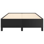 vidaXL Cadre de lit sans matelas noir 120x190 cm similicuir