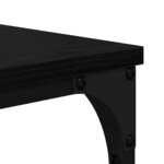 vidaXL Étagère Chêne noir 91 x 36 x 176 cm Bois d'ingénierie