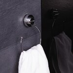 RIDDER Anneau porte-serviettes à ventouse 3 3x15x20 3 cm Chrome