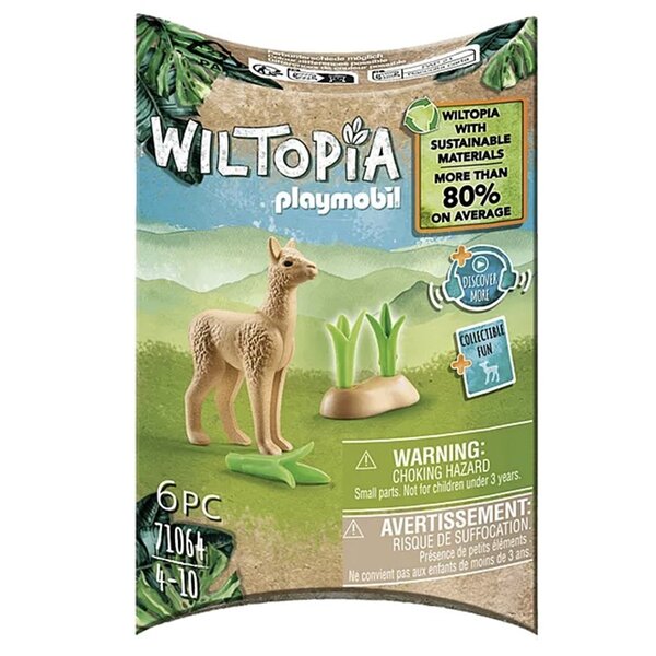 PLAYMOBIL 71064 - Wiltopia Bébé Alpaga