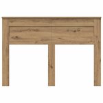 vidaXL Tête de lit Chêne artisanal 160 cm Bois d'ingénierie