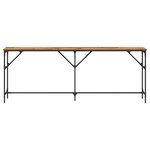 vidaXL Table Console Bois Ancien 200x29x75 cm Bois Ingénierie