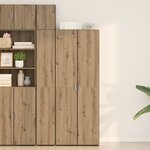 vidaXL Haut Armoire chêne artisanal 70 x 42.5 x 185 cm