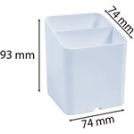 Pot à crayon EXACOMPTA PEN-CUBE bleu pastel