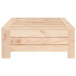 vidaXL Couvercle de base de parasol bois massif de pin