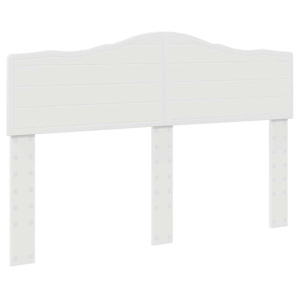 vidaXL Tête de lit Blanc Brillant 160 cm Bois d'ingénierie