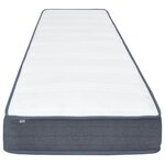 vidaXL Matelas de sommier tapissier fermeté moyenne 200x90x20 cm