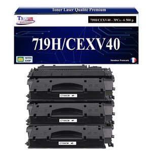 T3AZUR -3x Toners compatibles avec Canon 719H / CEXV40 pour Canon R1133 IR1133A IR1133iF