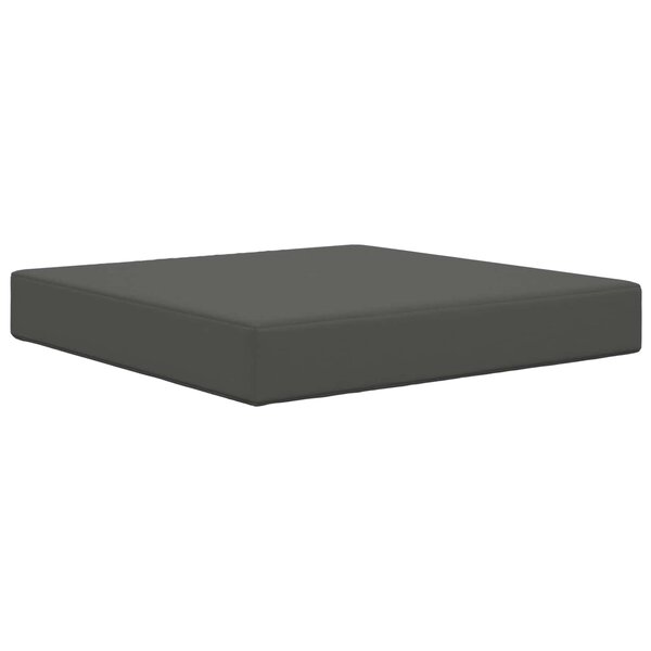 vidaXL Coussin de canapé d'extérieur Anthracite 60 x 60 x 8 cm