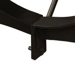 vidaXL Table à manger Bois de manguier brut 180 cm