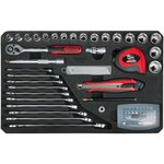 Ks tools ensemble d'outils universel 165 pièces 3/8" 911.0665