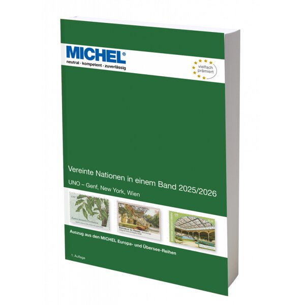 Catalogue Michel timbres des Nations Unies 2025-2026.