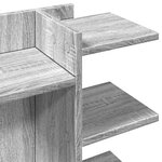 Organisateur armoire de bureau sonoma 42 x 21 5 x 42 cm bois ingénierie gris sonoma 02_0043591