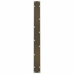 vidaXL Table à manger marron clair bois de chêne massif rectangulaire