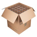 Kit Déménagement Vaisselle - 2 Cartons 114L Renforcés + Séparateurs - 75 Verres et 24 Assiettes - Protection Anti-Casse Déménagement