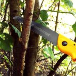 GRÜNTEK Scie d'élagage pliante ZANDER 410 mm