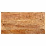 vidaXL Table de Toilette avec étagère Marron bois de manguier massif