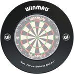 Karella 807701 - Contour noir imprimé 4400 pour jeu de fléchettes Winmau