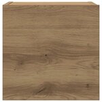 vidaXL Ensemble de meuble TV mural 8 Pièces chêne artisanal