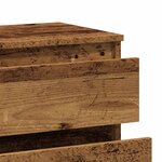vidaXL Buffet vieux bois 60x35x70 cm bois d'ingénierie