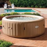 Intex Cuve thermale de massage à bulles ronde PureSpa 196x71 cm