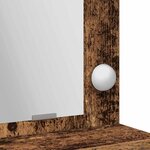 vidaXL Coiffeuse Bois ancien 79 x 41 x 135 cm Bois d'ingénierie