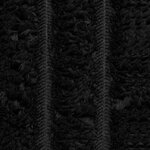 vidaXL Jeté Noir 200 x 150 cm Toison