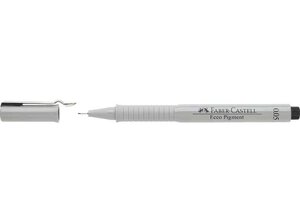 Stylo feutre ECCO PIGMENT 0 6 mm  noir FABER-CASTELL