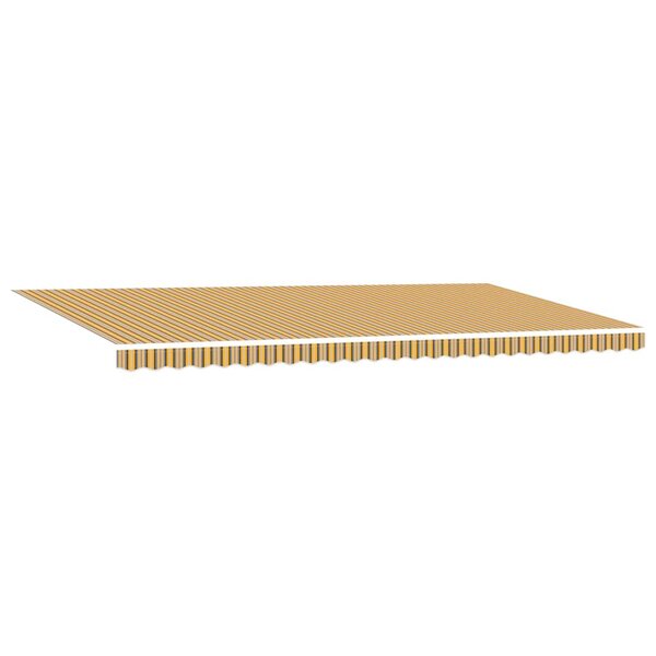 vidaXL Auvent Rétractable Multicolore 600 × 350 cm tissu