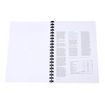 Boite 25 Reliures Spirales Plastique 16mm - Noir - Exacompta