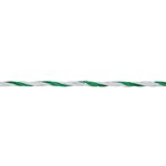 Kerbl Corde de clôture électrique Star 400 m Blanc et vert